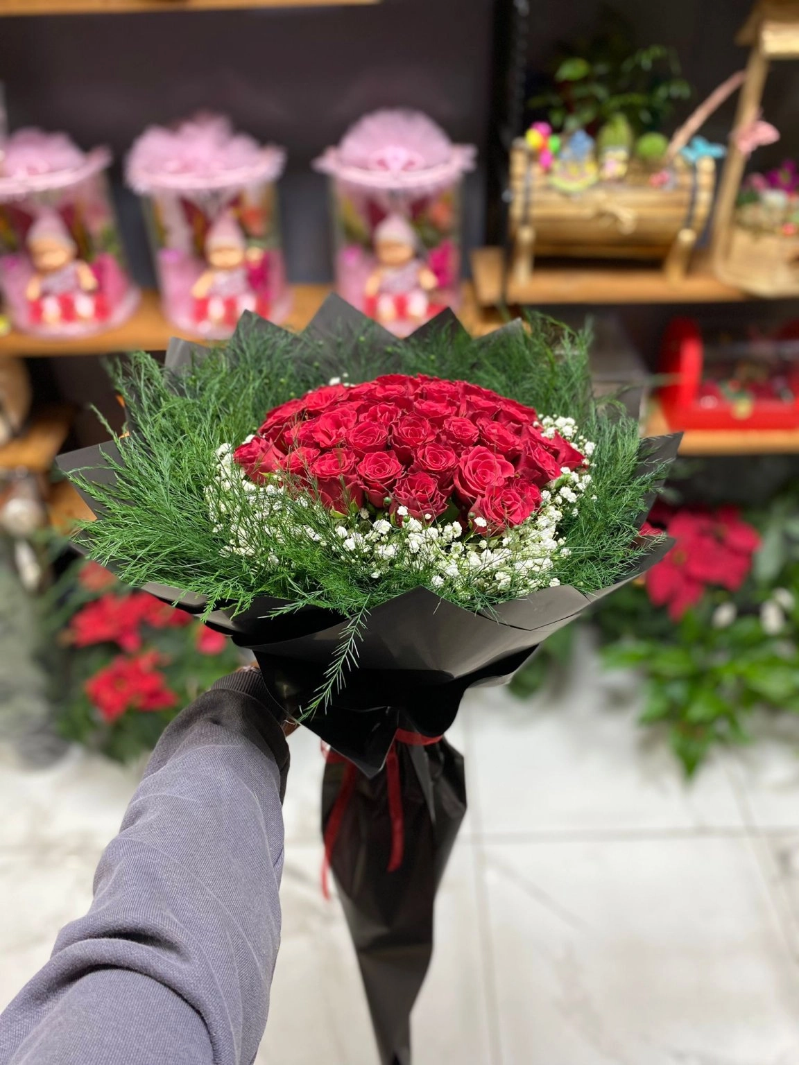 33 Adet Gül Buketi
